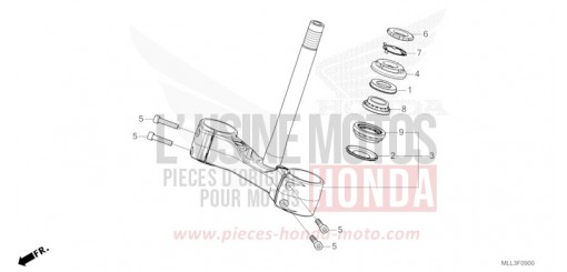 STEERING STEM CB1000SPS de 2025